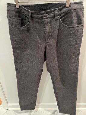 lululemon athletica Black and Charcoal Tagged Pants